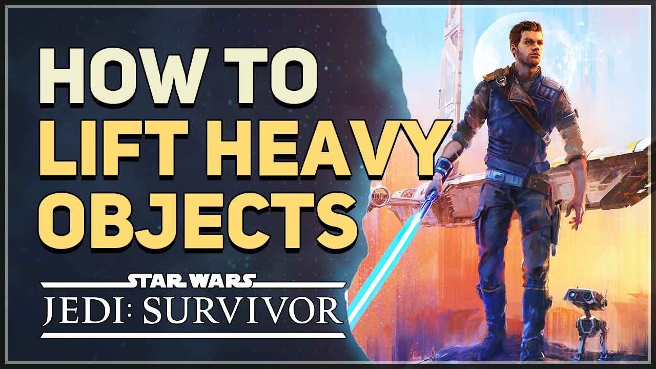 How to Lift Heavy Objects Star Wars Jedi Survivor - YouTube