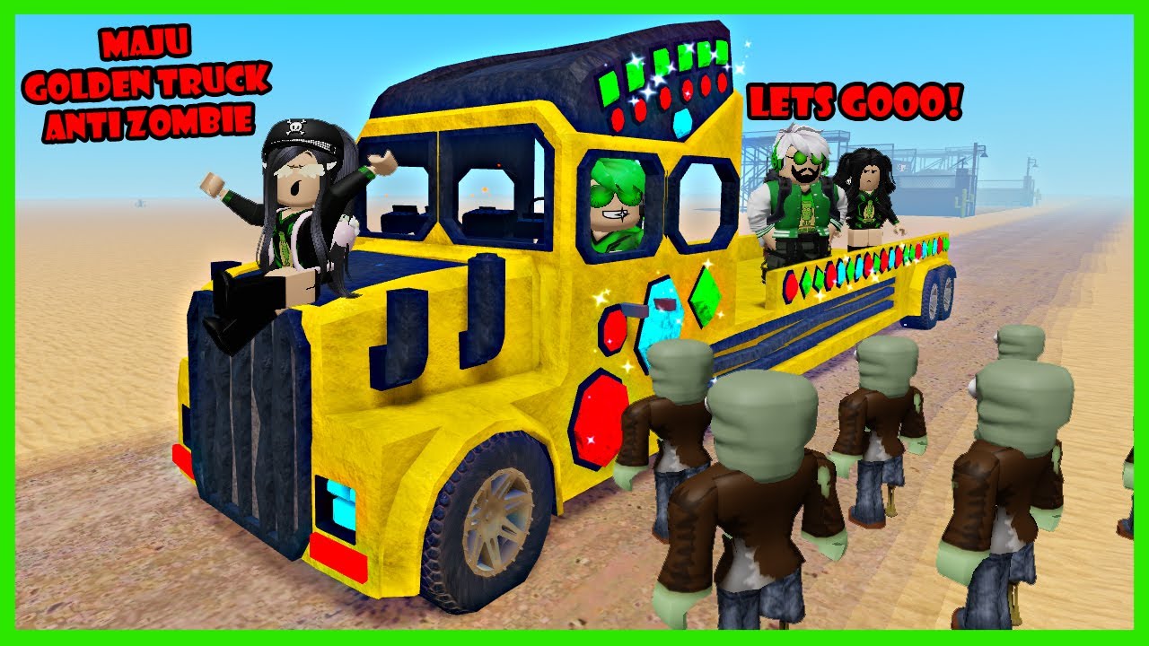 Dead Rails Tapi Menggunakan Mobil Truck Sultan Penuh Emas & Berlian