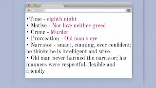 The Tell-Tale Heart, Short-Story by Edgar Allan Poe | Complete Study in Malayalam screenshot 1