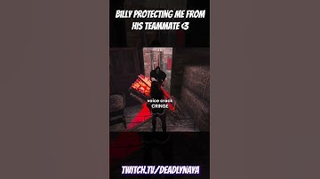 Billy playing protect the president in 2v8  #dbd #deadbydaylight #intothefog