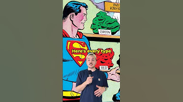 Every Type of Kryptonite & Their Effects #superman