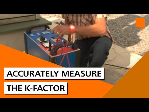 Accurately measure the k-factor