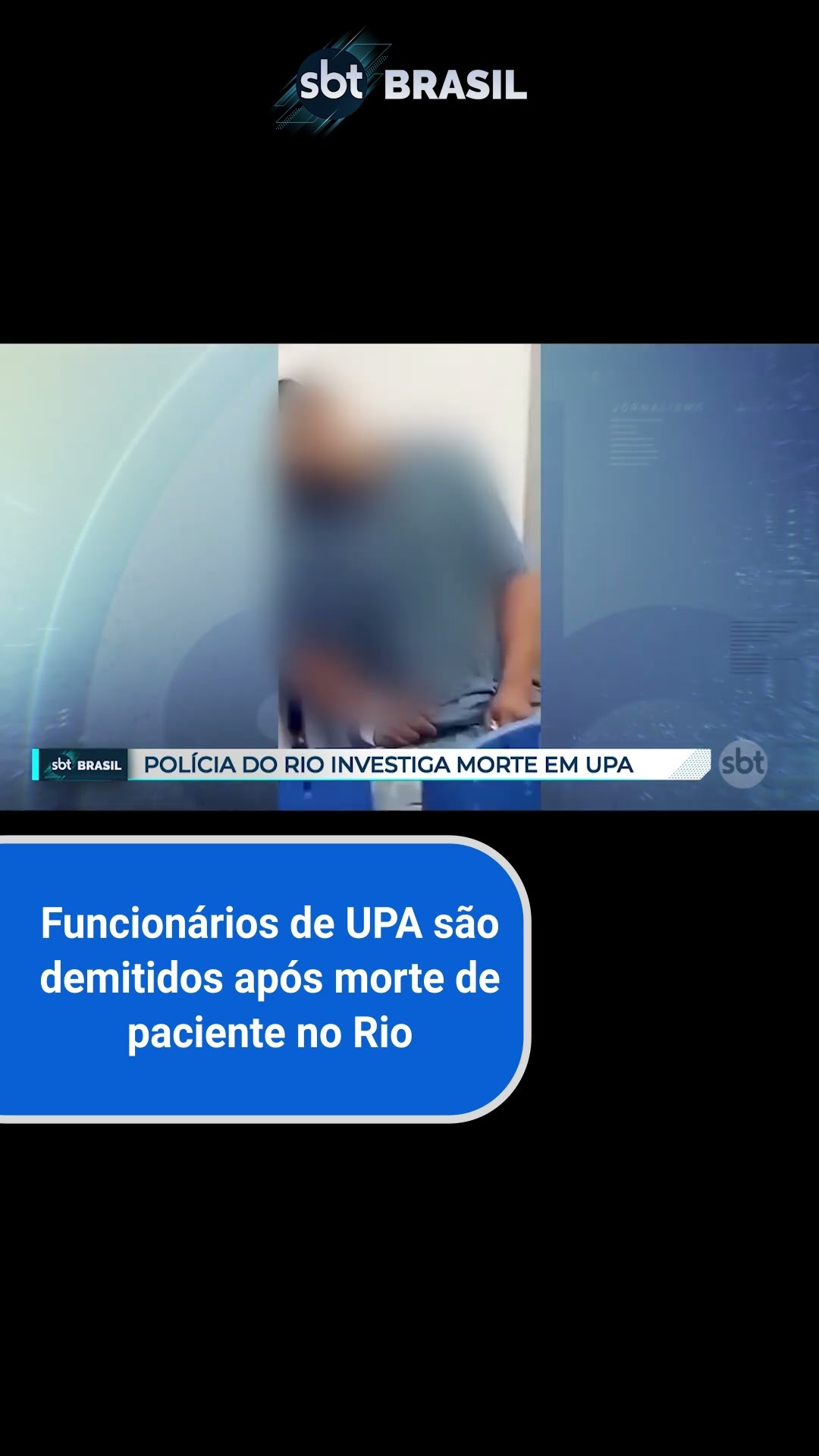 Funcionários de UPA são demitidos após paciente morrer em sala de espera | SBT Brasil (16/12/24)