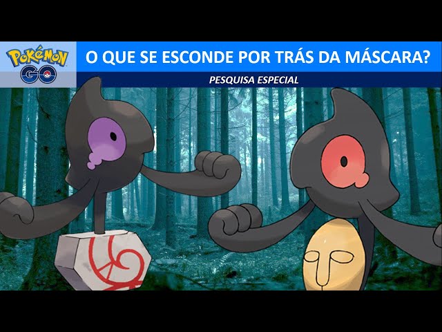 Pokémon Go - 'O que se esconde por trás da máscara?' - Etapas e