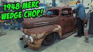 Download Lagu Wedge chopping our 1948 Mercury pickup! MP3