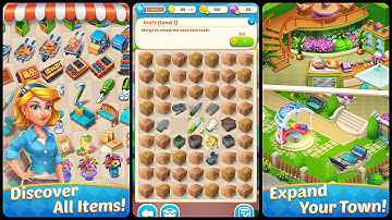 Merge Town - Decor Mansion (Early Access) (Gameplay Android)