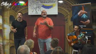 Video thumbnail of "Presentación LOS PEREGRINOS (2017) por Dani Obregón, Ramoni y Perico Campos"