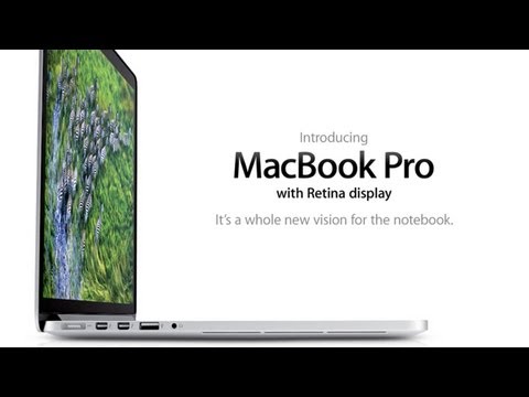 Official New MacBook Pro Feature Trailer