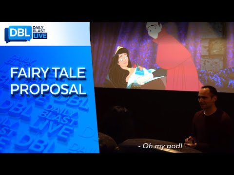 Man Hacks Disney Movie For Marriage Proposal