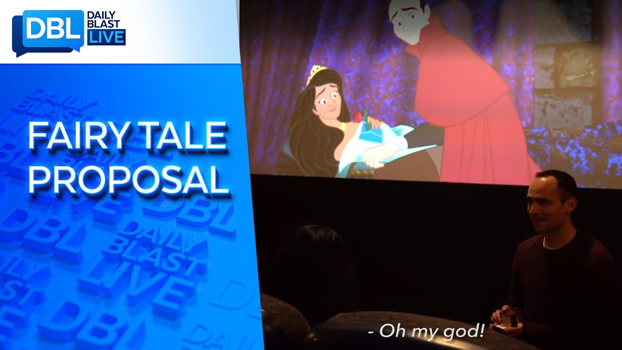Man Hacks Disney Movie For Marriage Proposal