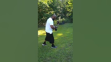 Shooting my Ruger 10/22 charger pistol with 110rd drum