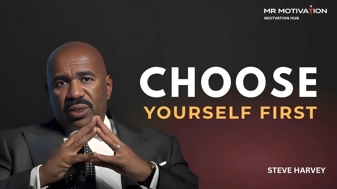 CHOOSE YOURSELF FIRST | Steve Harvey | Powerful Motivational Speech #motivation 