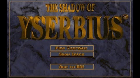 20 Mins Of...The Shadow of Yserbius Intro (US/MS-DOS/SB)