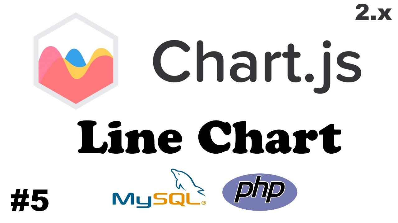 code กราฟ php Update 2022 ChartJS 2.x | How to create Line Graph using data from MySQL table and PHP #5