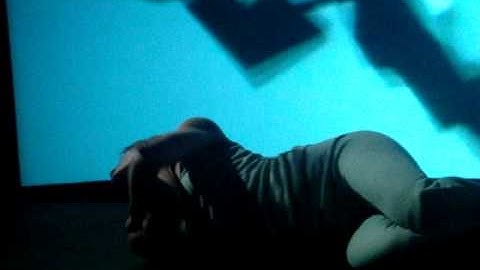 MEGAN DAALDER performing "Tribute To Karl Sims" live video art in LA