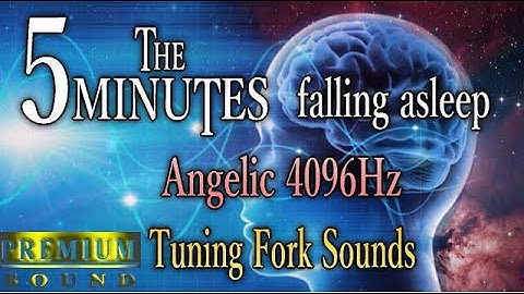 Angel frequency 4096Hz Tuning fork, healing DNA while sleeping, adjusting autonomous god, meditation