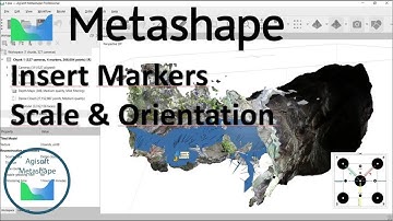 How to orient and scale 3D Model Agisoft Metashape - cómo orientar y escalar modelo 3D
