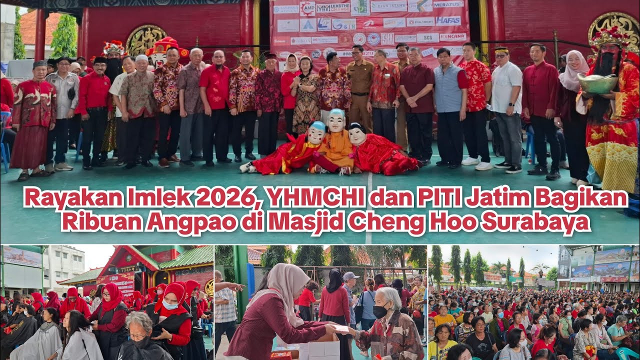 Baksos Imlek 2026 di Masjid Cheng Hoo Surabaya