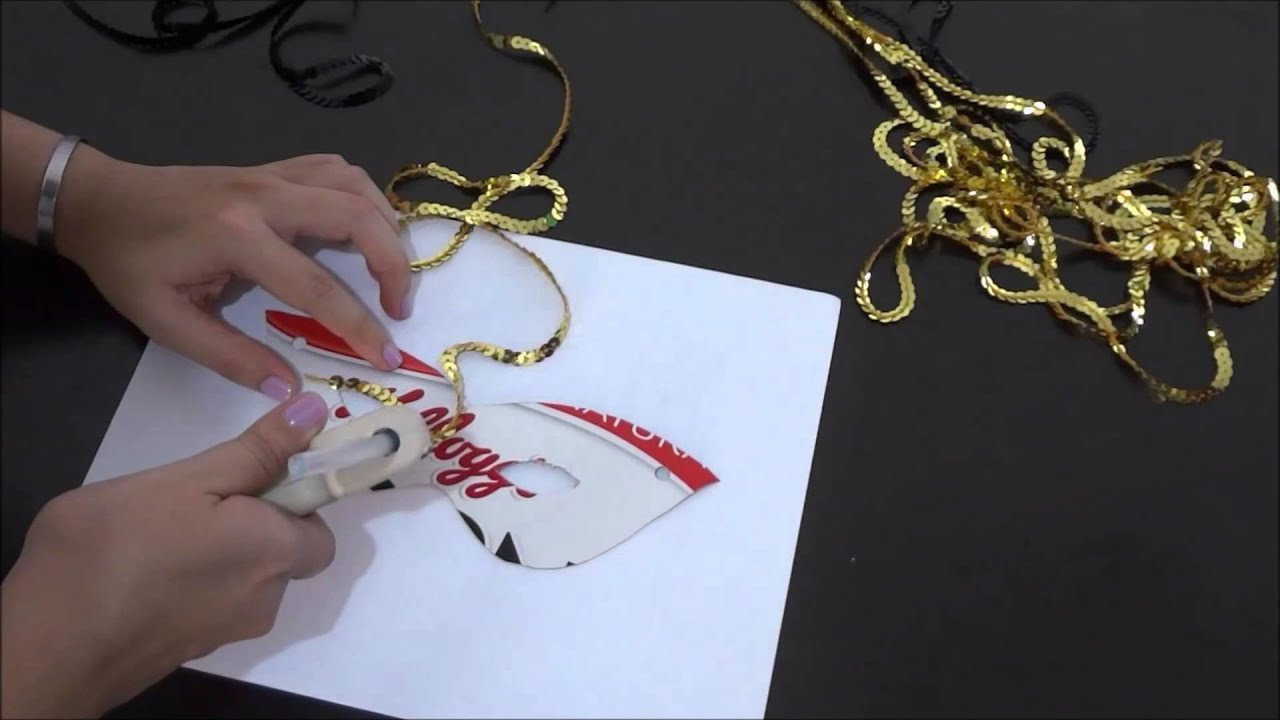 Como Hacer Un Antifaz Elegante