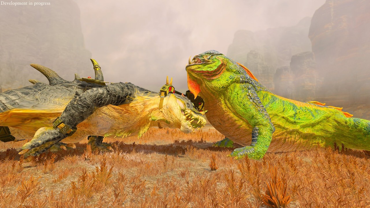 Merwyrm VS Feral Dread Saurian - Tides of Torment DLC | Total War Warhammer 3