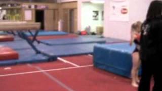 front handspring front layout drill #1