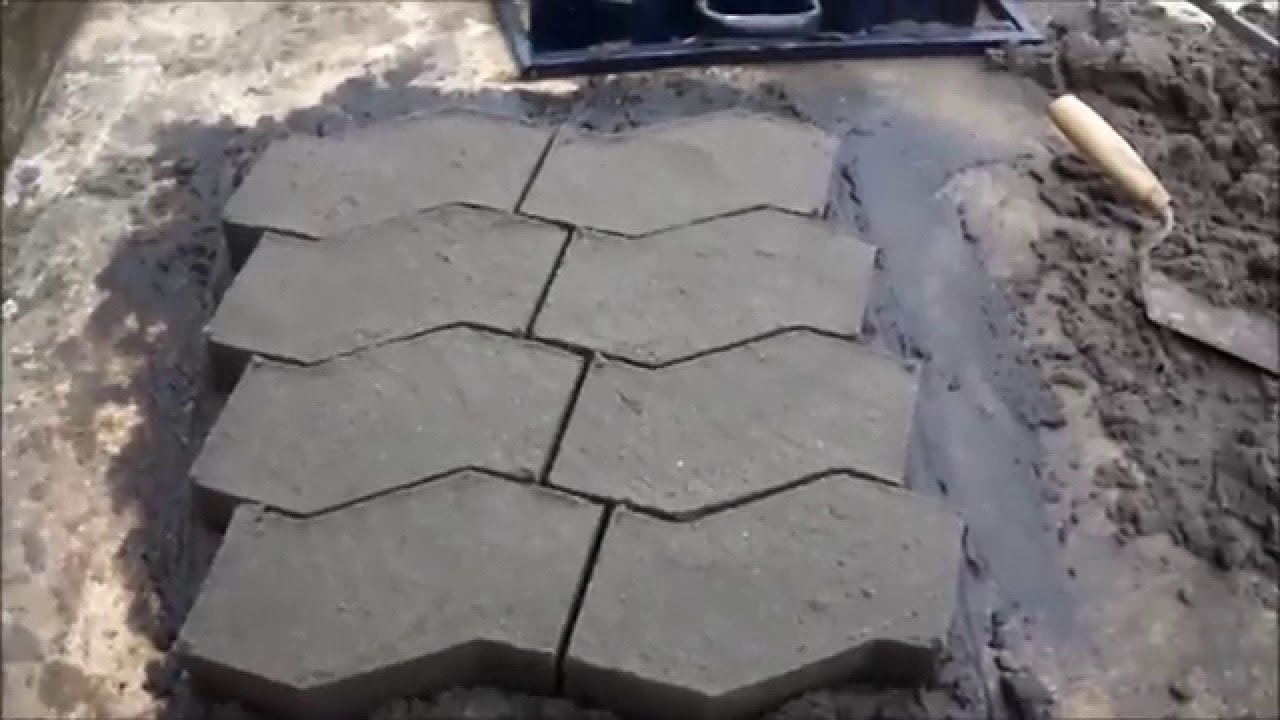 Forma De Aco Para Paver Em S 8 Pecas De Concreto Intertravado