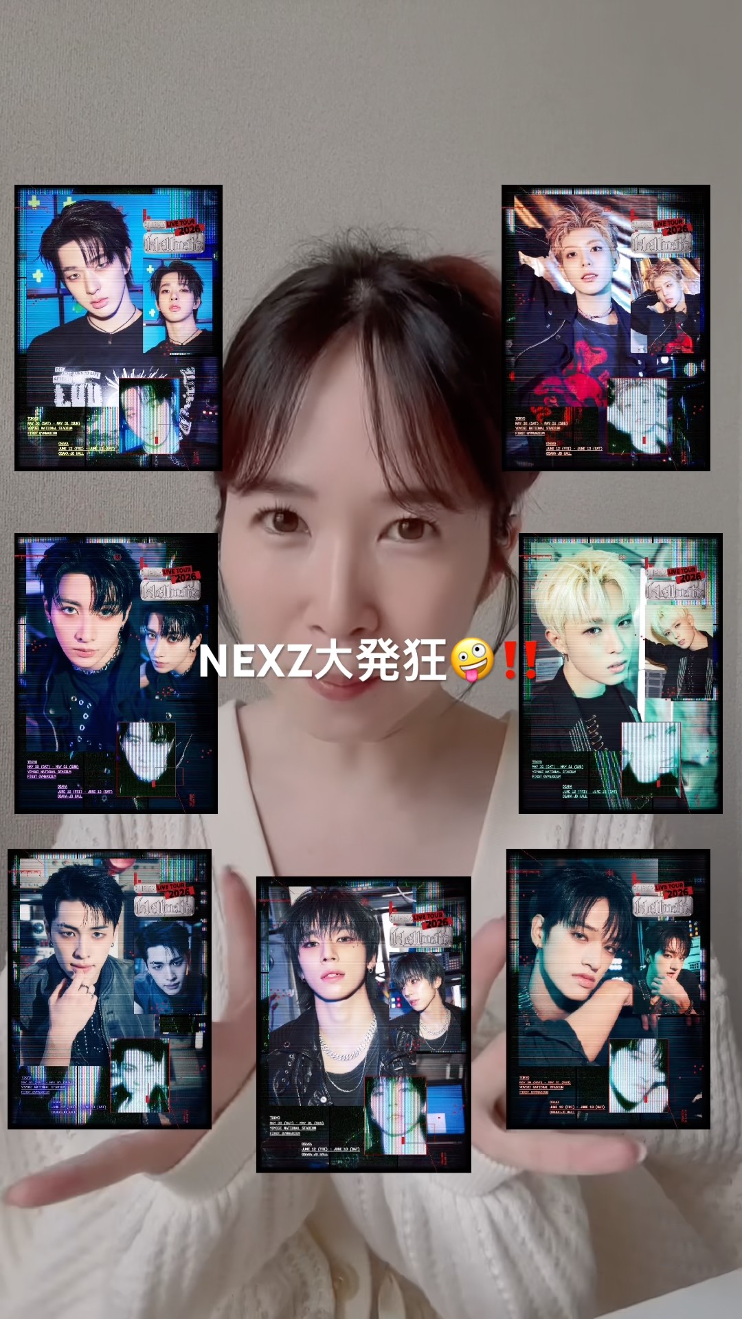 I'm totally losing my mind over the visuals of all the NEXZ