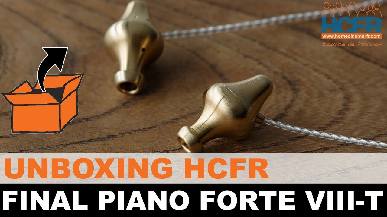 HCFR FINAL PIANO FORTE VIII T unboxing - YouTube