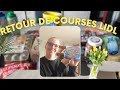 Retour de courses lidl de dbut de mois 150