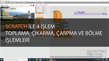 10- Scratch ile Toplama, Çıkarma, Çarpma ve Bölme İşlemleri - Çocuklar için Kodlama