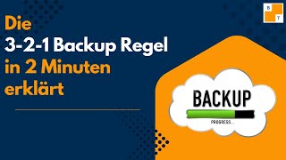 3 2 1 BackUp Regel