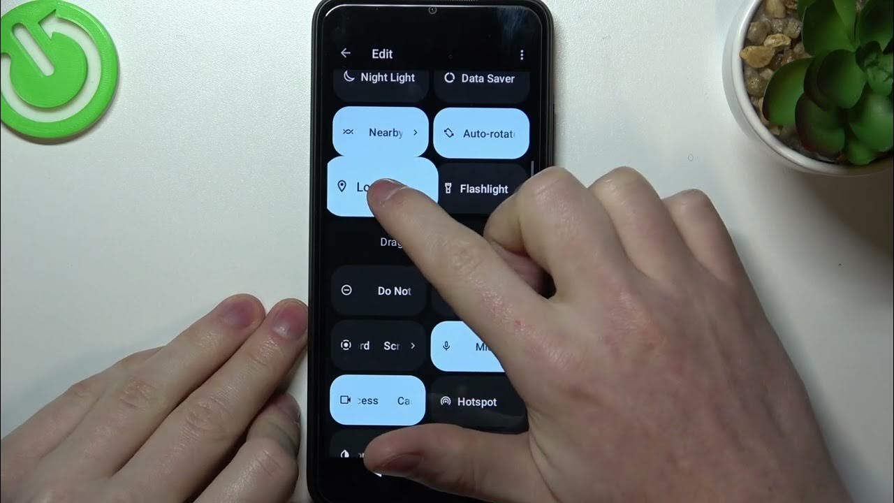 How to Edit Notification Panel Shortcuts on XIAOMI Redmi A1 YouTube