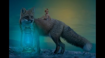 Big Fox Photoshop Manipulation Tutorial || Studio Nine