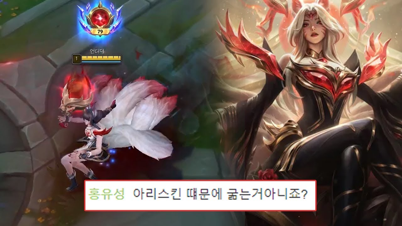 리그 오브 레전드 아리 스킨 게임 내