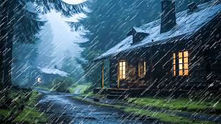 Rain Sounds for Sleep – Heavy Rain & Natural Thunder for Deep Sleep, Relaxation, and Stress Relief