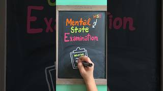 MENTAL STATE EXAMINATION (MSE) #nursingstudent