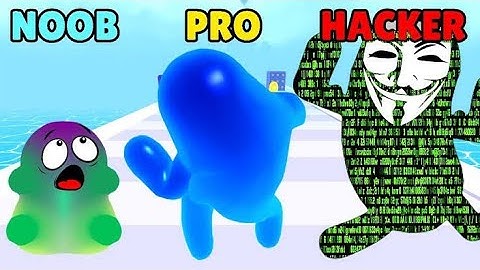 join blob clash noob vs pro vs hacker all max level iOS trailer gameplay #joinblobclash3d