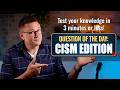 Question of the Day: CISM Edition #7