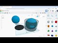 Tinkercad ile Kar Küresi Tasarımı