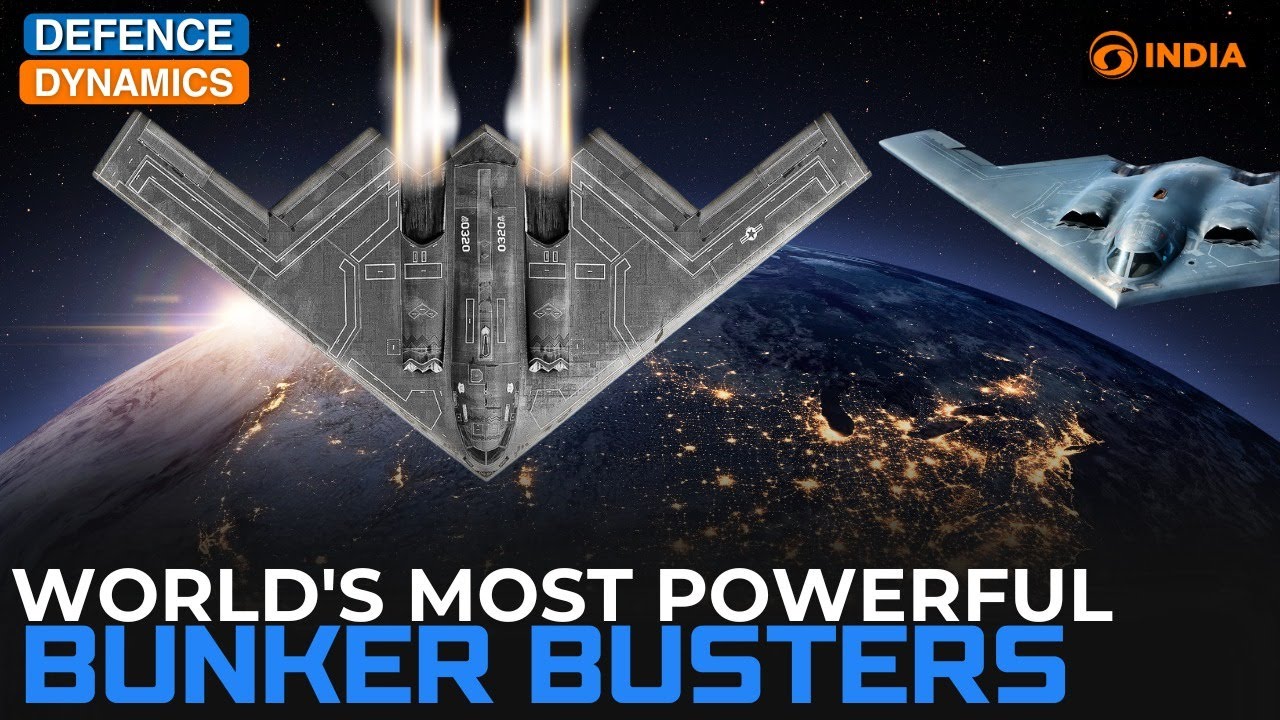 World's Most Powerful Bunker Busters | Defence Dynamics - YouTube