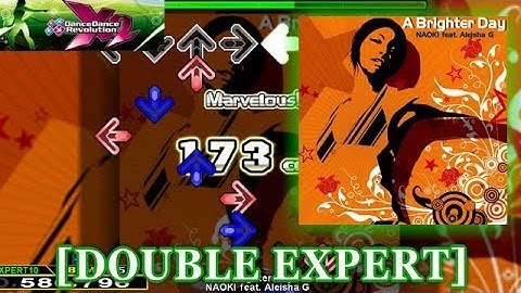 【DDR X2】 A Brighter Day [DOUBLE EXPERT] 譜面確認＋クラップ