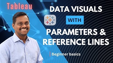 Tableau Video5 | PART 6 Data Visuals with Parameters & Reference Lines | Venkat Reddy AI Classes