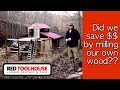 How we built our barn by milling our own wood How we built our barn by milling our own wood