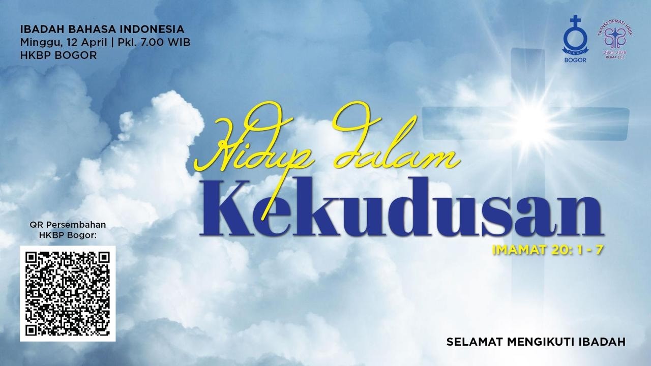 IBADAH MINGGU QUASIMODOGENITI | 12 APRIL 2026 | HKBP BOGOR RESORT BOGOR