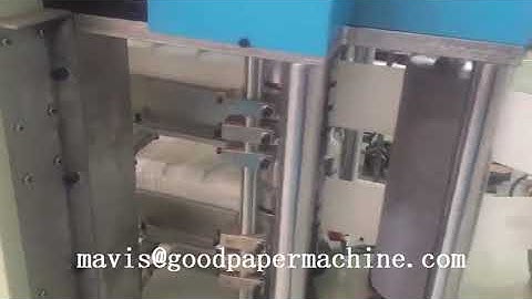 Automatic two layers serviette tissue two colors printing napkin paper inter fold machine