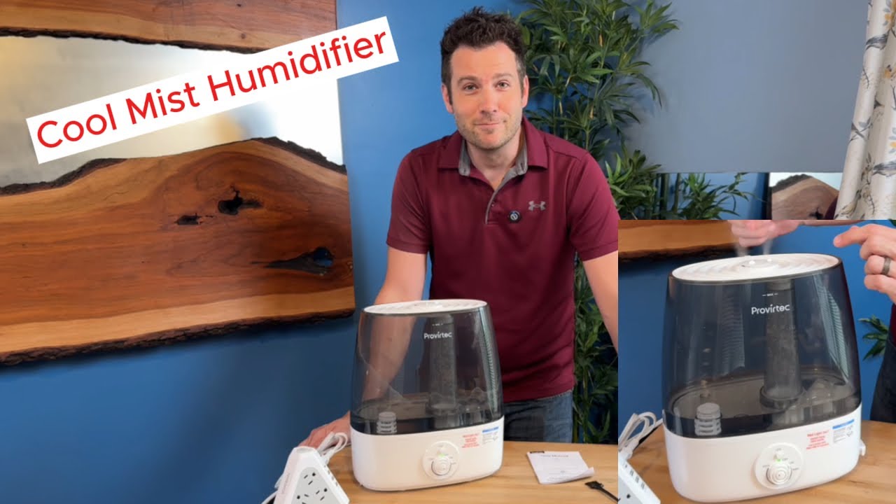 Provirtec 6.5L Ultrasonic Cool Mist Humidifier Large Room