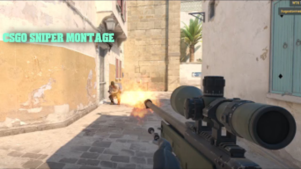 What a new player looks like (CSGO SNIPER MONTAGE) - YouTube