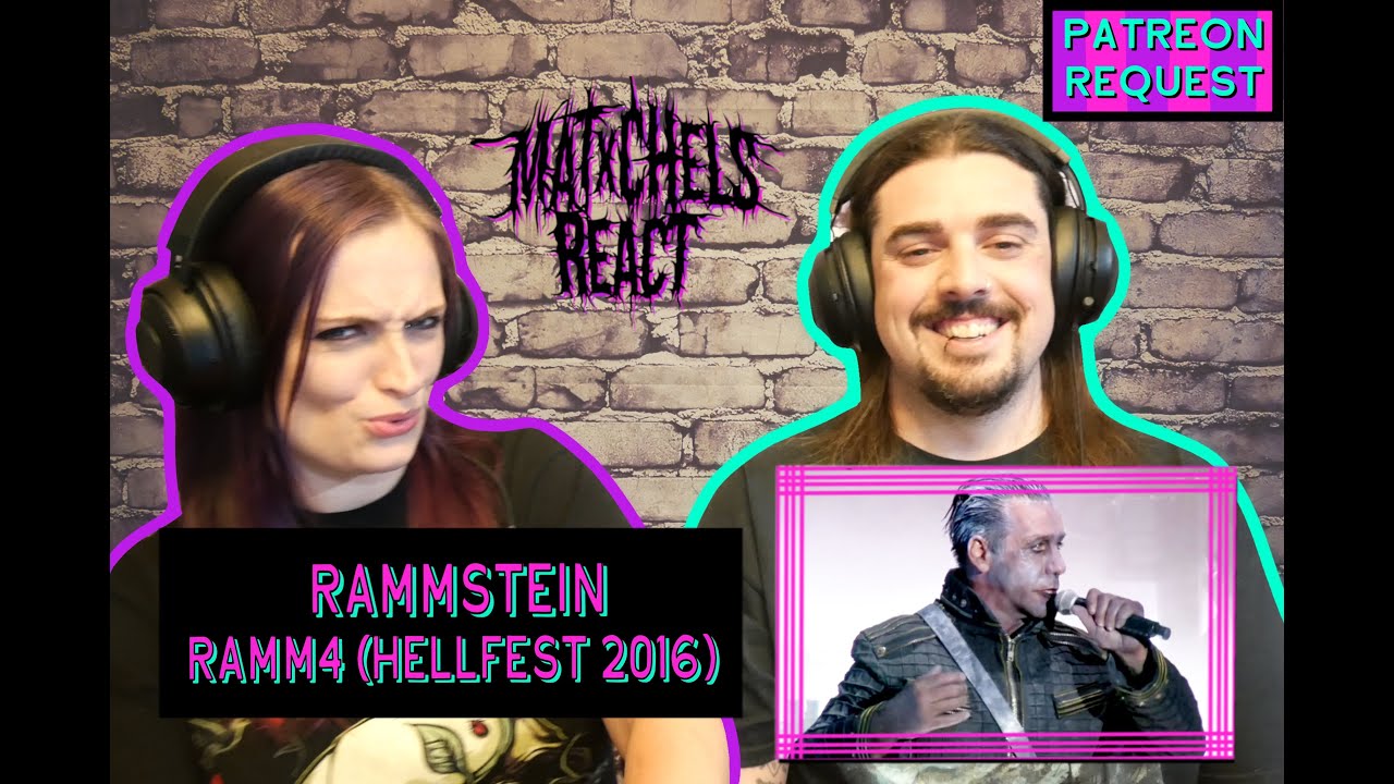 Rammstein - Ramm4 (Live at Hellfest 2016) React/Review