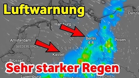 Severe weather warning for Germany this evening, Sunday, June 15, 2025
