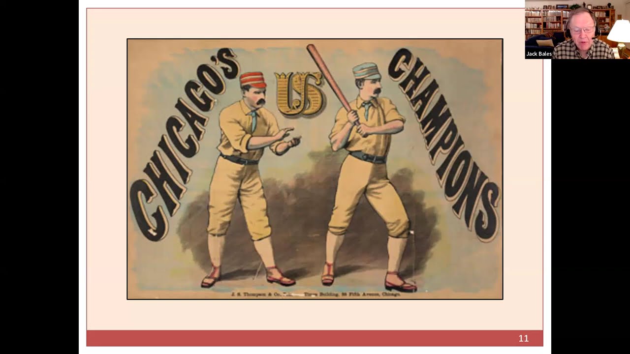 SABR 19th Century Speaker Series: Jack Bales: "The Original Mr. Cub: Jimmy Wood"